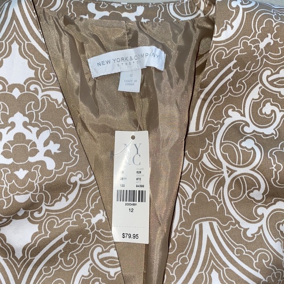 New York & Company Paisley Blazer - Picture 13 of 17